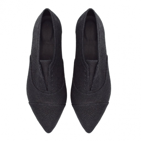 Pointed toe oxfords, Julie black