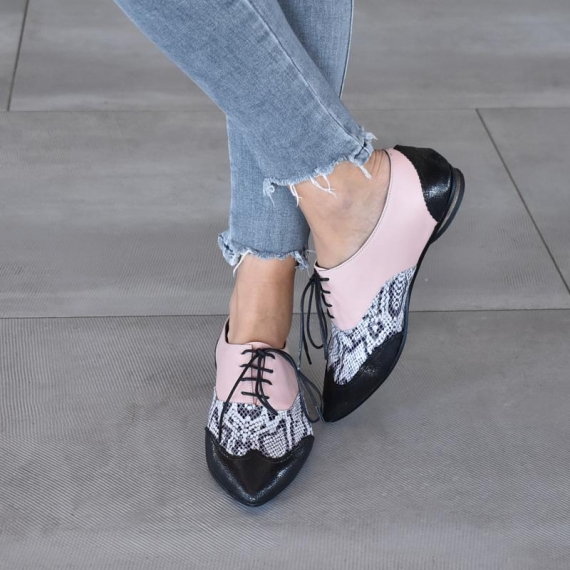 Classic pointy oxfords, Valerie pink