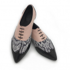 Classic pointy oxfords, Valerie pink