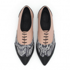 Classic pointy oxfords, Valerie pink