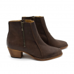 Heeled ankle boots, Sheryl in brown