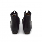 Black Leather lace up oxfords, Polly Jean