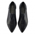 VEGAN Stella flat shoes, Black