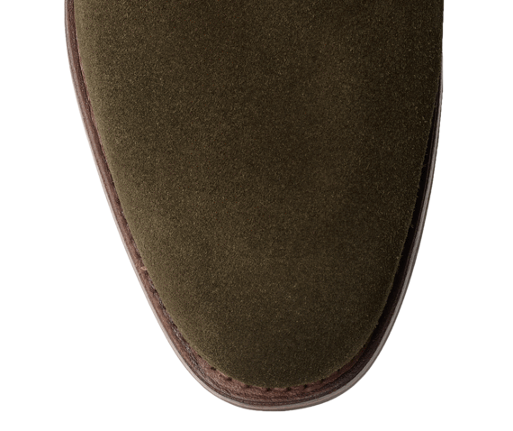 Chiltern Earth Green Suede