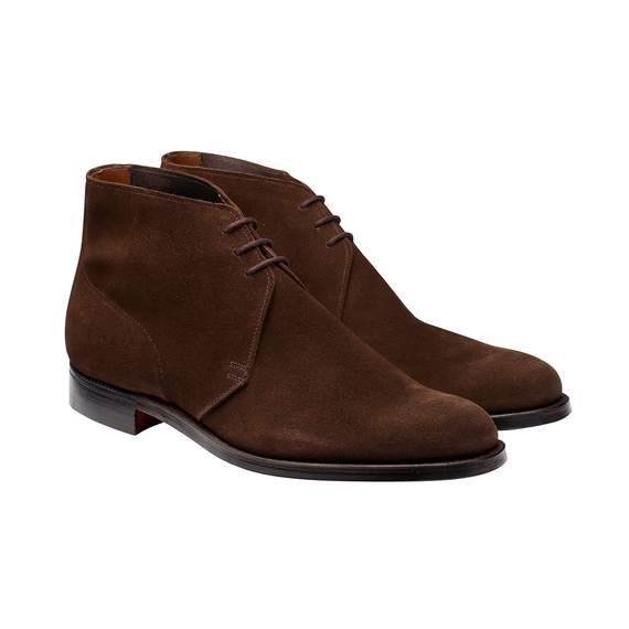 Chukka Dark Brown Suede