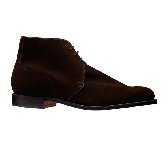 Chukka Dark Brown Suede