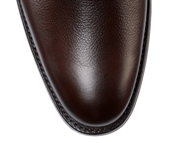 Cranton Dark Brown Pebble Grain