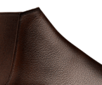 Cranton Dark Brown Pebble Grain