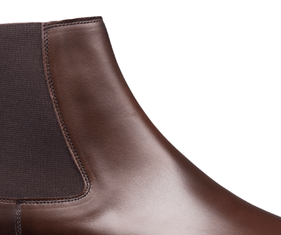 Lingfield Dark Brown Burnished Calf