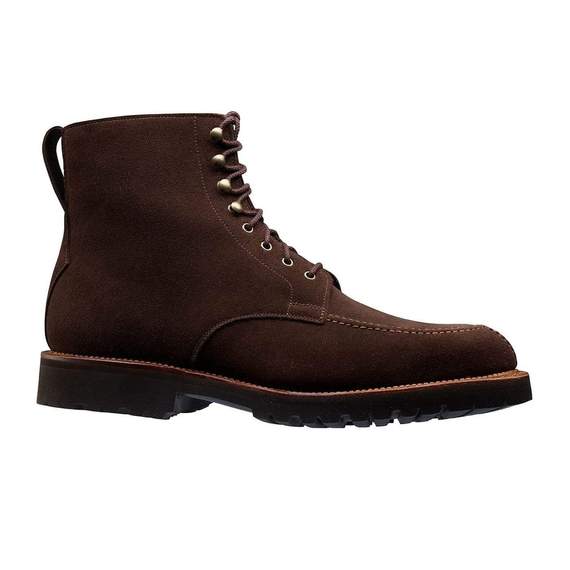 Shannon Dark Brown Suede