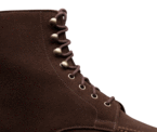 Shannon Dark Brown Suede