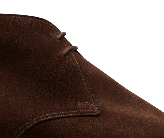 Tetbury Dark Brown Suede