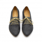 Smoky gray oxfords, Polly Jean