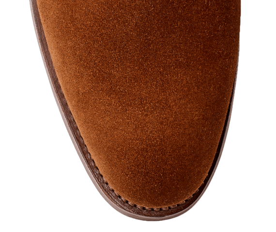 Bonnie Polo Brown Calf Suede