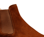 Bonnie Polo Brown Calf Suede