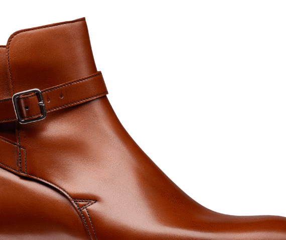 Holly Tan Burnished Calf