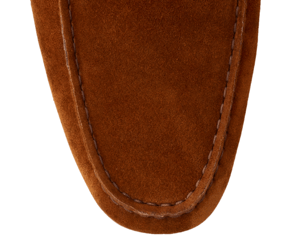 Genoa Polo Brown Suede