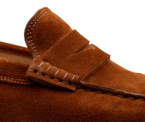 Genoa Polo Brown Suede