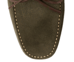 Napoli Earth Green Suede