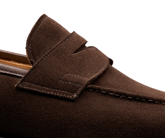 Sydney Dark Brown Suede