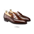 Sydney Dark Brown Burnished Calf