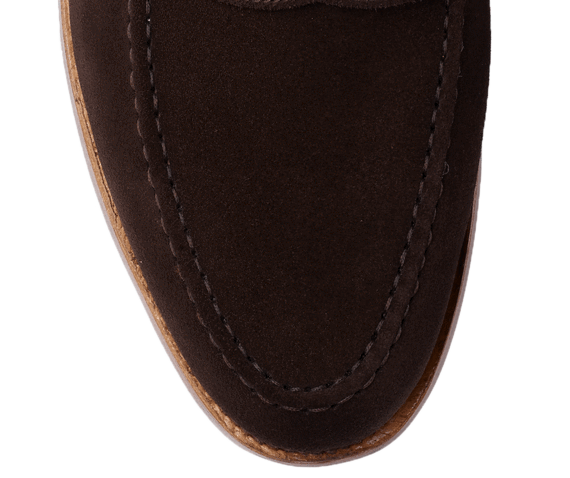 Seaton Dark Oak Suede