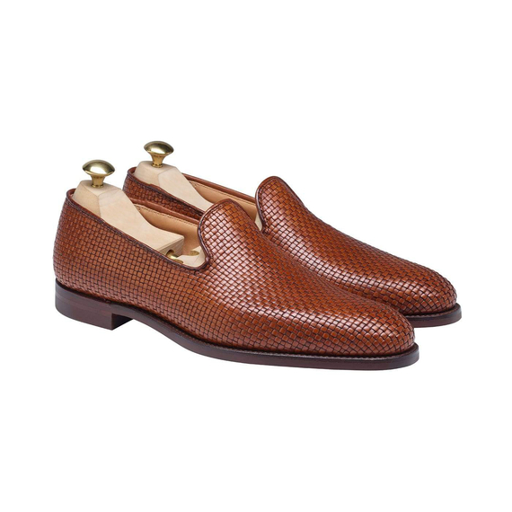 Kensington Tan Woven Calf