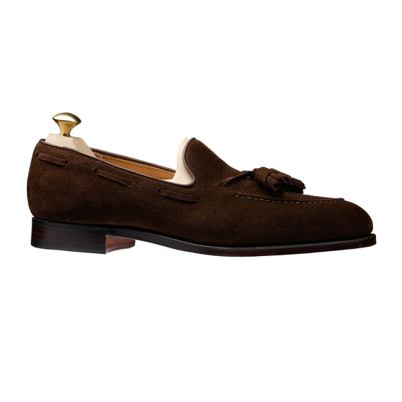 Cavendish Dark Brown Calf Suede