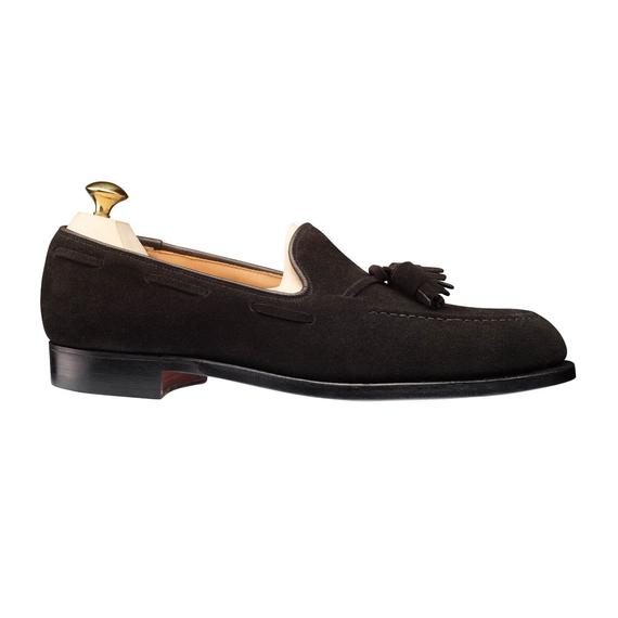 Cavendish Black Calf Suede