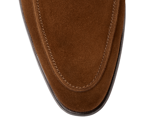 Cadogan Tobacco Calf Suede