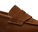 Cadogan Tobacco Calf Suede