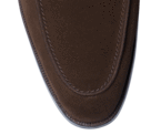 Cadogan Dark Brown Calf Suede