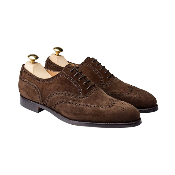 Westgate 2 Dark Brown Calf Suede