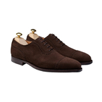 Westbourne Dark Brown Calf Suede