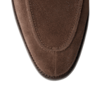 Hardwick Dark Brown Suede