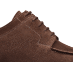 Hardwick Dark Brown Suede