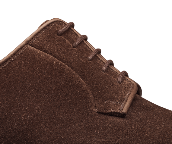 Lanark 3 Dark Brown Suede