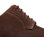 Lanark 3 Dark Brown Suede