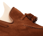 Carly Polo Brown Calf Suede